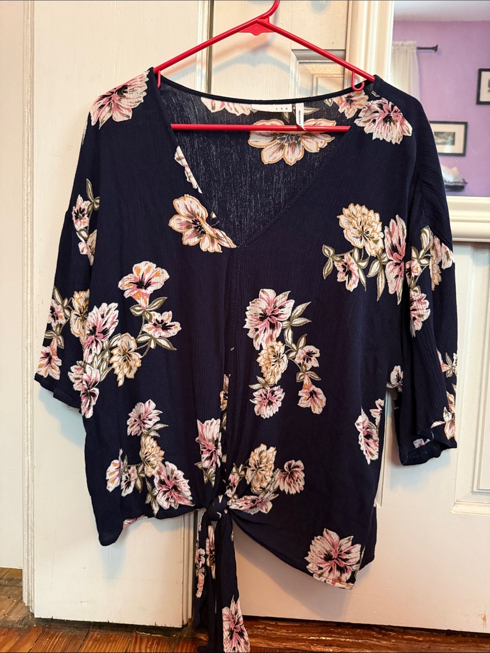 LUQ Floral Top